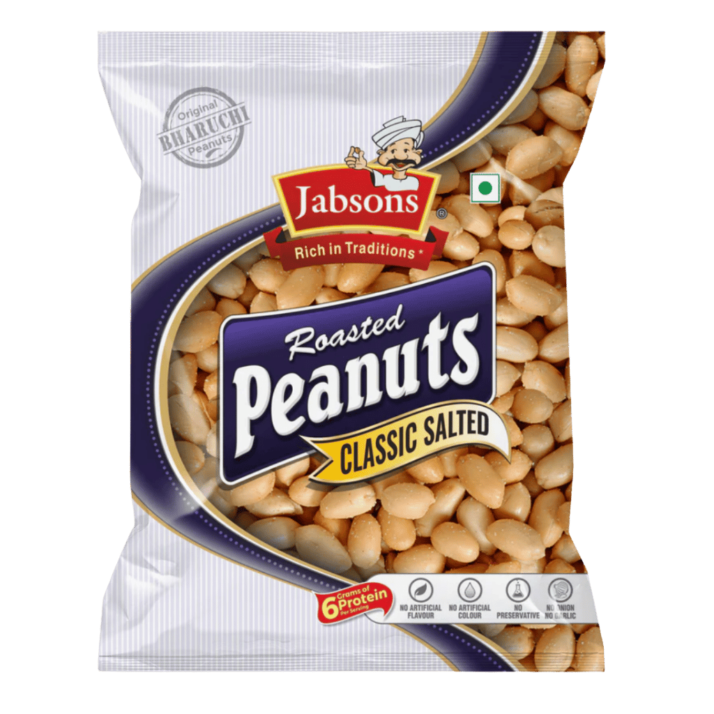 Jabsons Classic Salted Peanuts 160 g buy online USA - 1